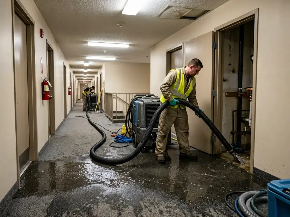 multi-unit-apartment-hallway-f-005 — frequently asked questions, Emergency Burst Pipe Water Extraction & Removal in Coleman,…